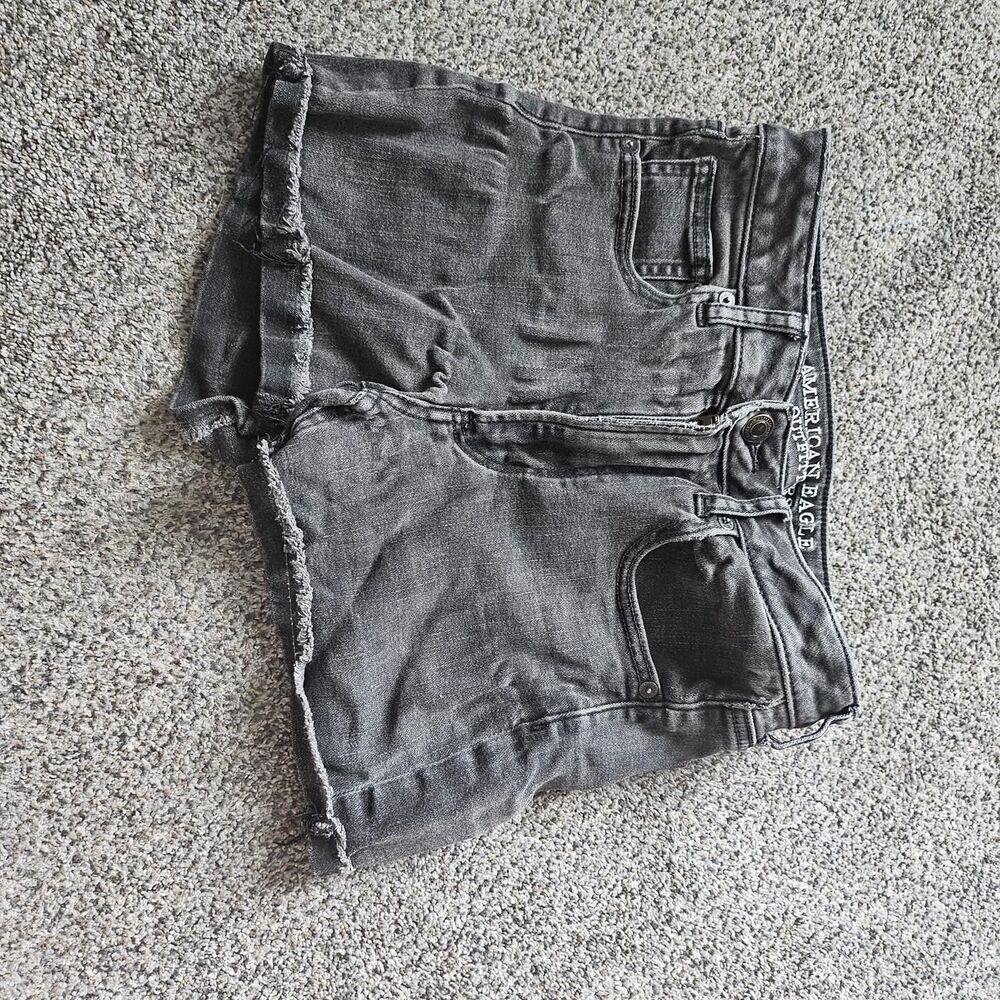 American-eagle-outfitters Women's Black and Grey Shorts
